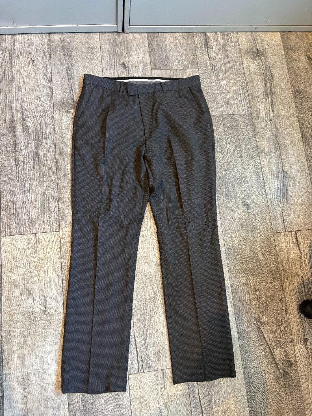Perry‎ Ellis Portfolio Modern Fit Men's 36x32 Grey Suit Pants Dress Pants